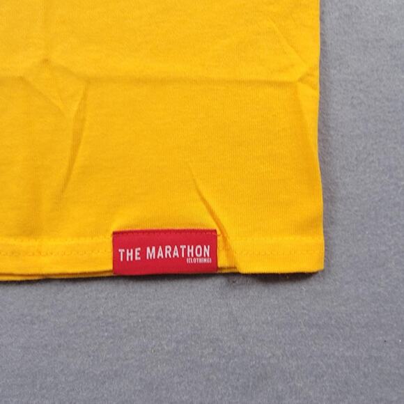 The Marathon Clothing Shirt Mens Small Yellow Crenshaw Graphic Tee Crewneck TMC - Picture 6 of 11